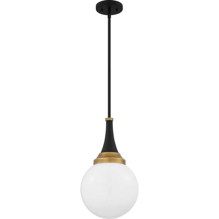 Quoizel - QP6758MBK - One Light Pendant - Quoizel Pendant - Matte Black