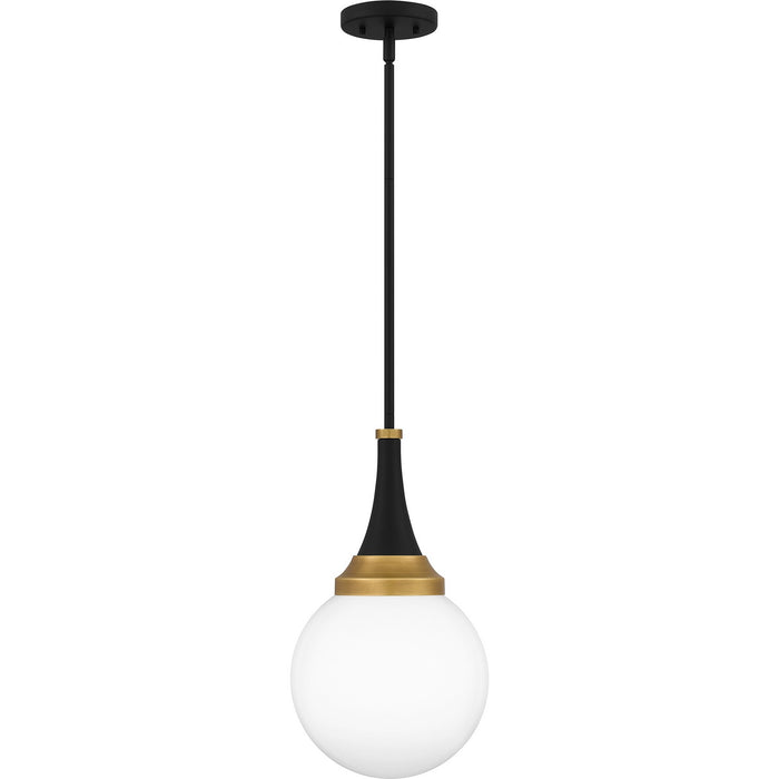 Quoizel - QP6758MBK - One Light Pendant - Quoizel Pendant - Matte Black