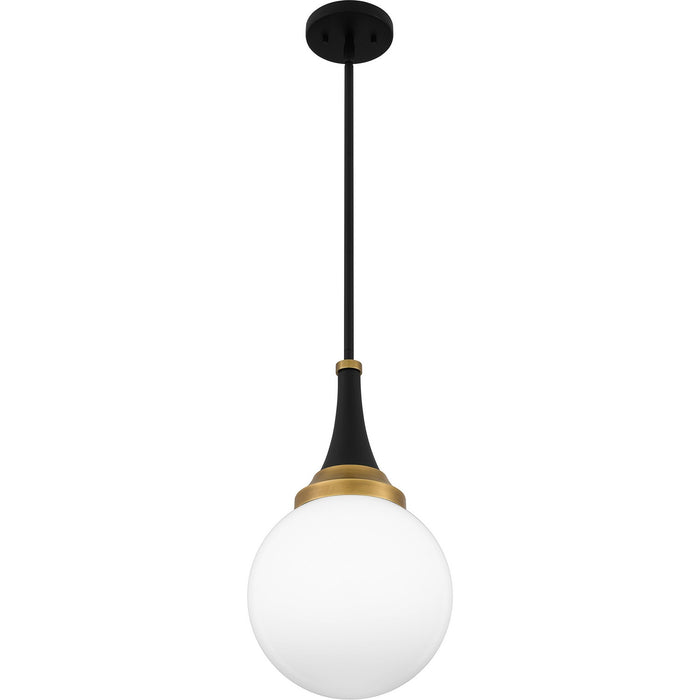 Quoizel - QP6758MBK - One Light Pendant - Quoizel Pendant - Matte Black