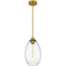 Quoizel - QPP6756BRG - One Light Mini Pendant - Quoizel Piccolo Pendant - Brushed Gold