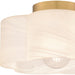 Quoizel - QSF6760BWS - One Light Semi Flush Mount - Quoizel Semi-Flush Mount - Brushed Weathered Brass
