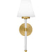 Quoizel - QW6752BRG - One Light Wall Sconce - Quoizel Wood - Brushed Gold