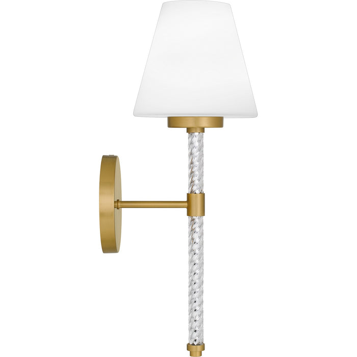 Quoizel - QW6752BRG - One Light Wall Sconce - Quoizel Wood - Brushed Gold