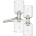 Quoizel - RMD846BN - Eight Light Linear Chandelier - Ramada - Brushed Nickel