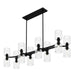 Quoizel - RMD846MBK - Eight Light Linear Chandelier - Ramada - Matte Black