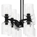 Quoizel - RMD846MBK - Eight Light Linear Chandelier - Ramada - Matte Black