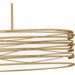 Quoizel - SPL542LG - Five Light Linear Chandelier - Spiral - Light Gold