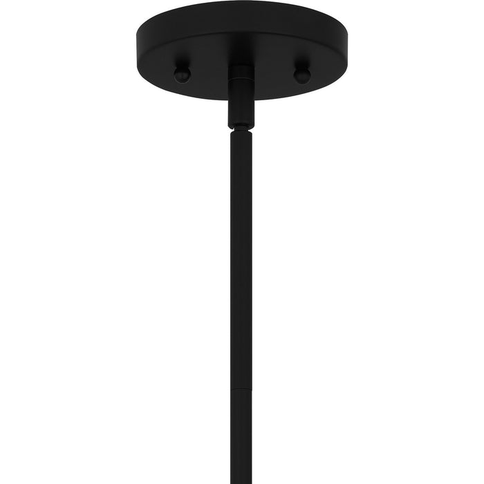 Quoizel - STS1506MBK - One Light Mini Pendant - Stetson - Matte Black