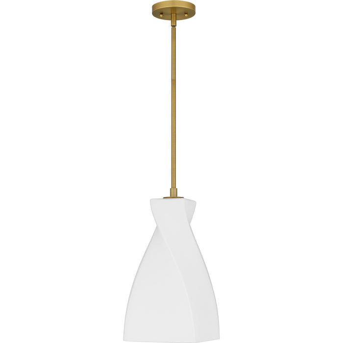 Quoizel - STS1508BRG - One Light Mini Pendant - Stetson - Brushed Gold