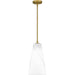 Quoizel - STS1508BRG - One Light Mini Pendant - Stetson - Brushed Gold