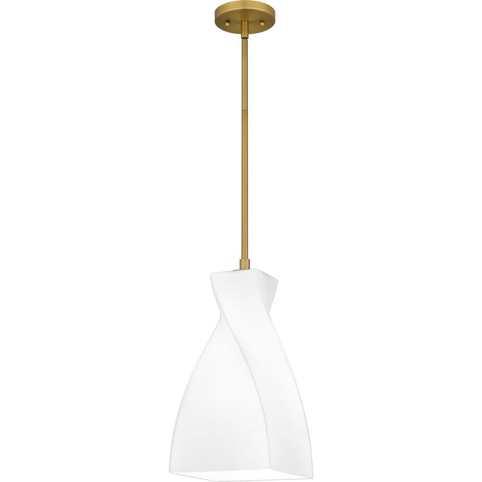 Quoizel - STS1508BRG - One Light Mini Pendant - Stetson - Brushed Gold