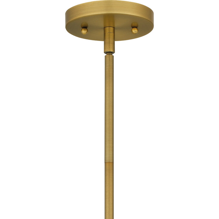 Quoizel - STS1508BRG - One Light Mini Pendant - Stetson - Brushed Gold