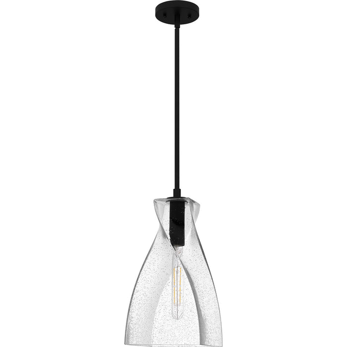 Quoizel - STS1508MBK - One Light Mini Pendant - Stetson - Matte Black