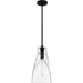 Quoizel - STS1508MBK - One Light Mini Pendant - Stetson - Matte Black