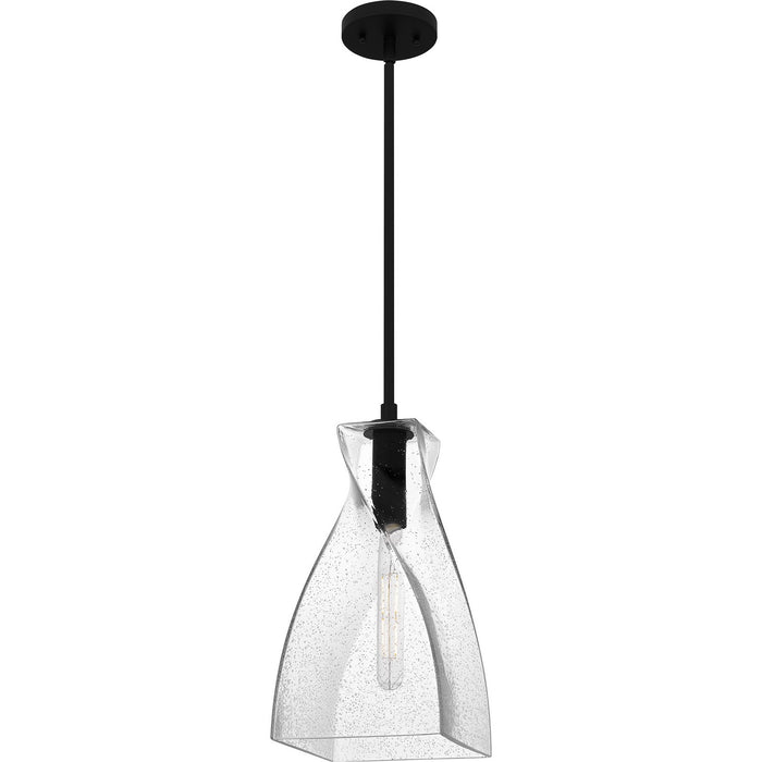 Quoizel - STS1508MBK - One Light Mini Pendant - Stetson - Matte Black