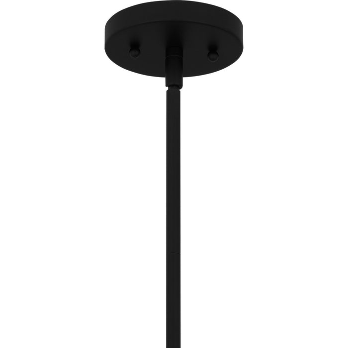 Quoizel - STS1508MBK - One Light Mini Pendant - Stetson - Matte Black