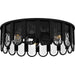 Quoizel - VEA1616MBK - Three Light Flush Mount - Vera - Matte Black