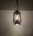 Meyda Tiffany - 269969 - One Light Mini Pendant - Miners Lantern - Oil Rubbed Bronze