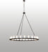 Meyda Tiffany - 270492 - 24 Light Chandelier - Loxley - Timeless Bronze