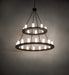 Meyda Tiffany - 270992 - 24 Light Chandelier - Loxley - Solar Black