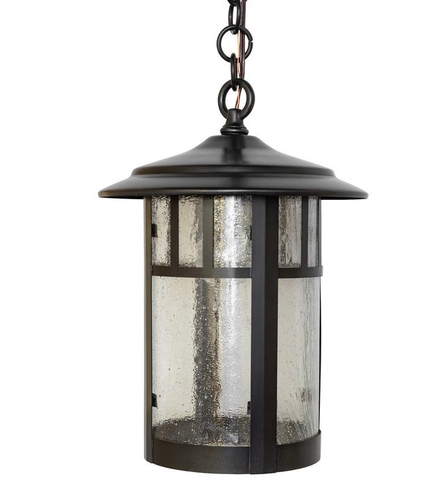 Meyda Tiffany - 271410 - One Light Pendant - Fulton - Craftsman Brown