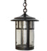 Meyda Tiffany - 271410 - One Light Pendant - Fulton - Craftsman Brown