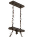 Meyda Tiffany - 271619 - Four Light Island Pendant Hardware - Oil Rubbed Bronze