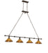 Meyda Tiffany - 271620 - Four Light Island Pendant - Nuevo - Oil Rubbed Bronze