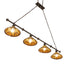 Meyda Tiffany - 271620 - Four Light Island Pendant - Nuevo - Oil Rubbed Bronze