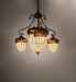 Meyda Tiffany - 272238 - LED Chandelier - Acorn - Oil Rubbed Bronze