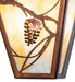 Meyda Tiffany - 272495 - Three Light Wall Sconce - Whispering Pines - Vintage Copper