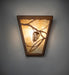 Meyda Tiffany - 272495 - Three Light Wall Sconce - Whispering Pines - Vintage Copper