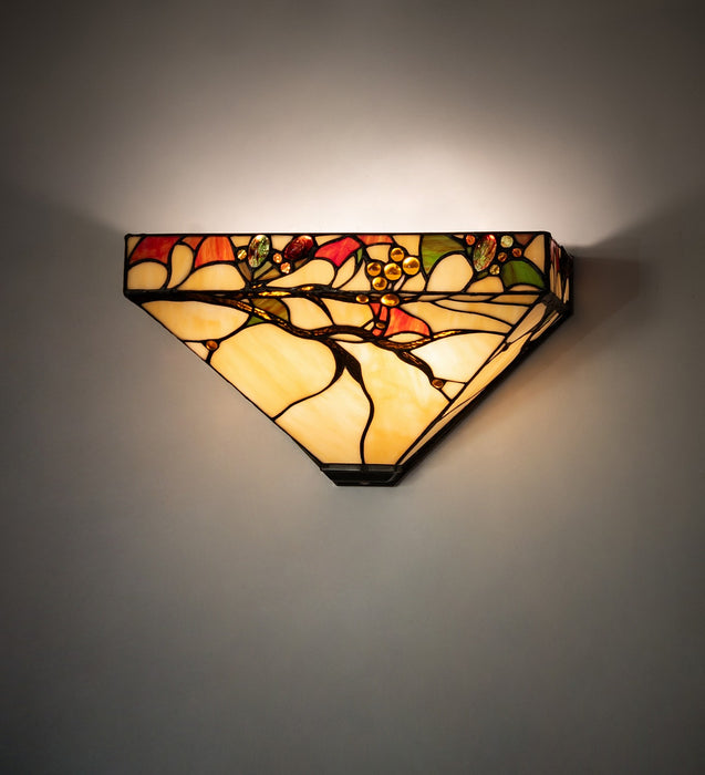 Meyda Tiffany - 273039 - Two Light Wall Sconce - Woodland Berries