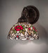 Meyda Tiffany - 274135 - One Light Wall Sconce - Renaissance Rose - Mahogany Bronze