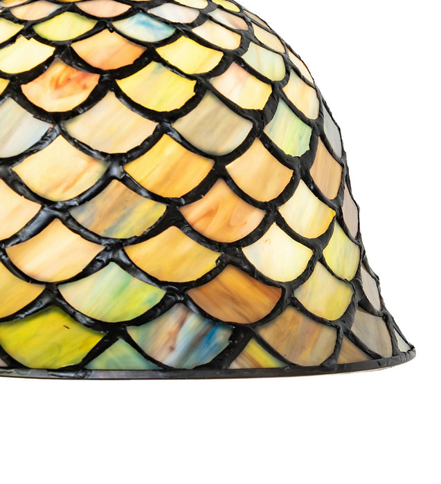 Meyda Tiffany - 274139 - One Light Wall Sconce - Tiffany Fishscale