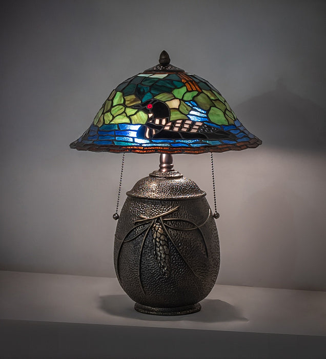 Meyda Tiffany - 274250 - Two Light Table Lamp - Loon