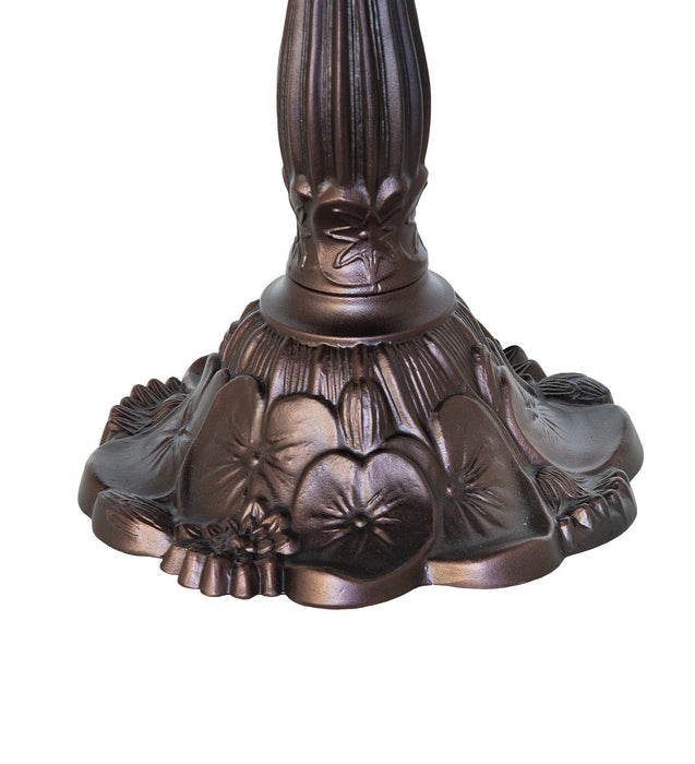 Meyda Tiffany - 274412 - Two Light Table Base - Lily - Mahogany Bronze