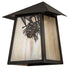 Meyda Tiffany - 29533 - One Light Wall Sconce - Stillwater - Craftsman Brown