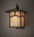 Meyda Tiffany - 84761 - One Light Wall Sconce - Seneca - Craftsman Brown