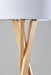 Adesso Home - 3227-12 - Floor Lamp - Brooklyn - Natural Wood