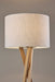 Adesso Home - 3227-12 - Floor Lamp - Brooklyn - Natural Wood