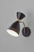 Adesso Home - 4279-01 - Wall Lamp - Oscar - Black W. Antique Brass