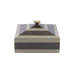 Arteriors - ARI13 - Box - Cheshire - Dove/Graphite/Bronze/Dove