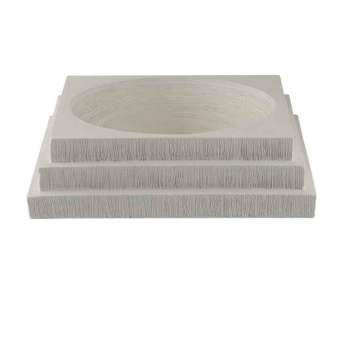 Arteriors - ATC06 - Centerpiece - Carlisle - Matte White