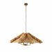 Arteriors - DLS09 - Four Light Chandelier - Cadance - Natural/Natural/Antique Brass