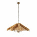 Arteriors - DLS09 - Four Light Chandelier - Cadance - Natural/Natural/Antique Brass