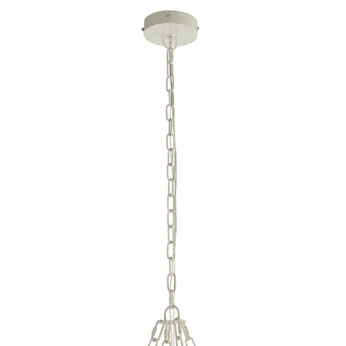 Arteriors - DLS13 - Eight Light Chandelier - Tulane - Natural/Natural/White