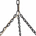 Arteriors - DMI14 - Three Light Chandelier - Creighton - Vintage Brass/Blackened Iron