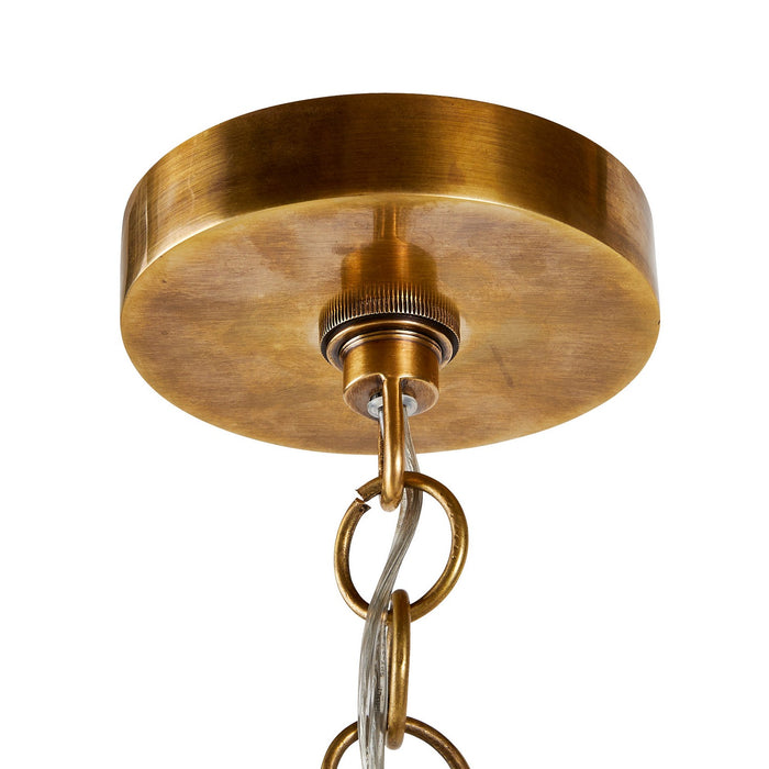 Arteriors - DPI09 - One Light Pendant - Clayton - Vintage Brass