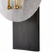 Arteriors - DWC30 - One Light Wall Sconce - Clover - Clear Seedy/Antique Brass/Bronze